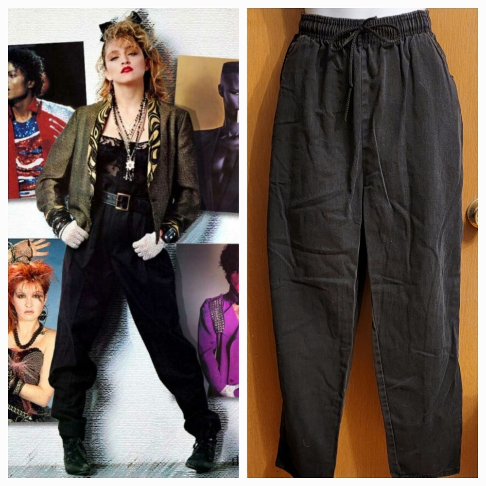 Vintage 80s Stretchy Waistband Jeans